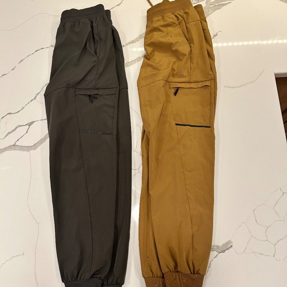 2 pairs - Layer 8 Boys Cargo Joggers - Picture 1 of 7